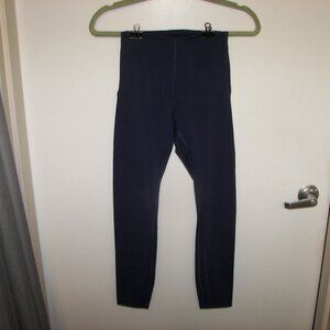 Lululemon women's navy blue size 4 Align leggings
